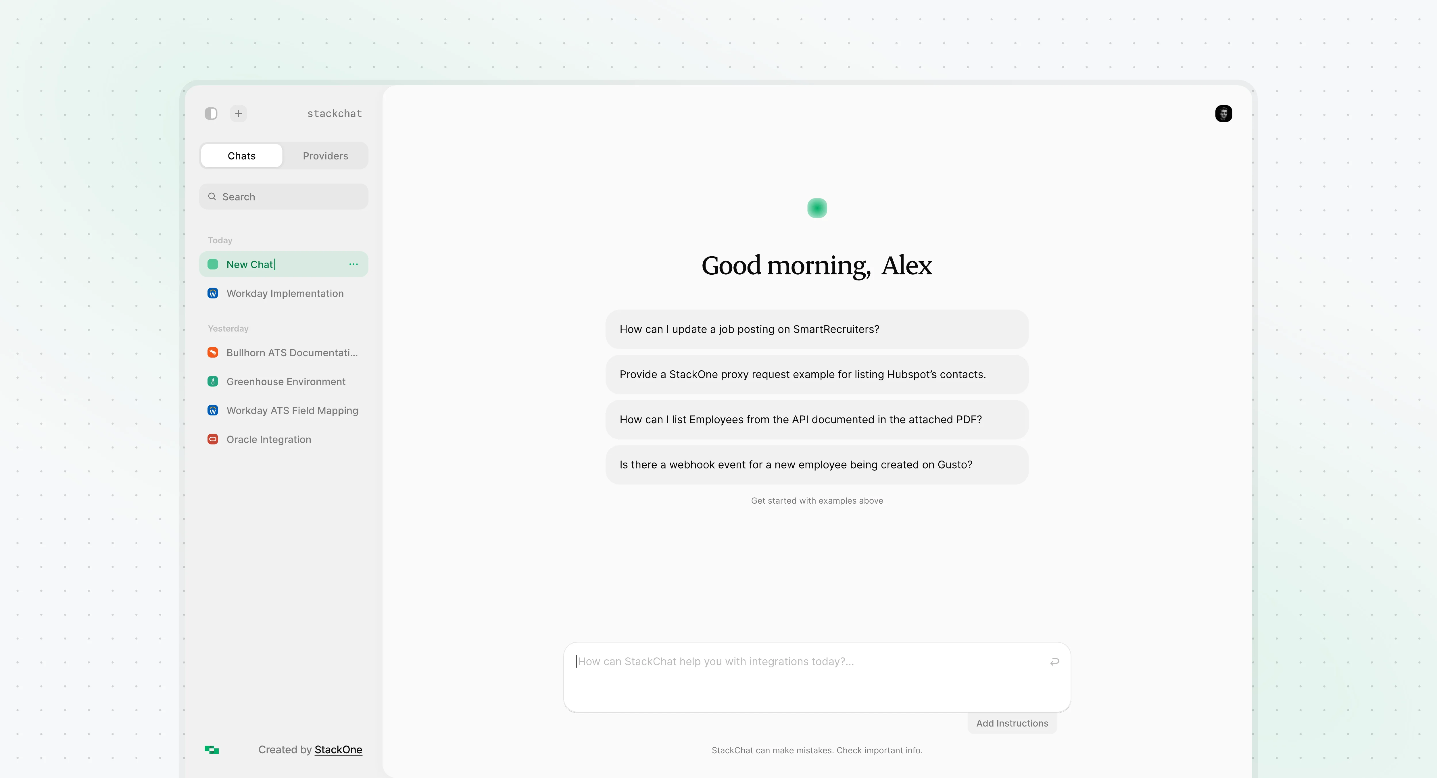 Announcing StackChat - the most advanced API Assistant