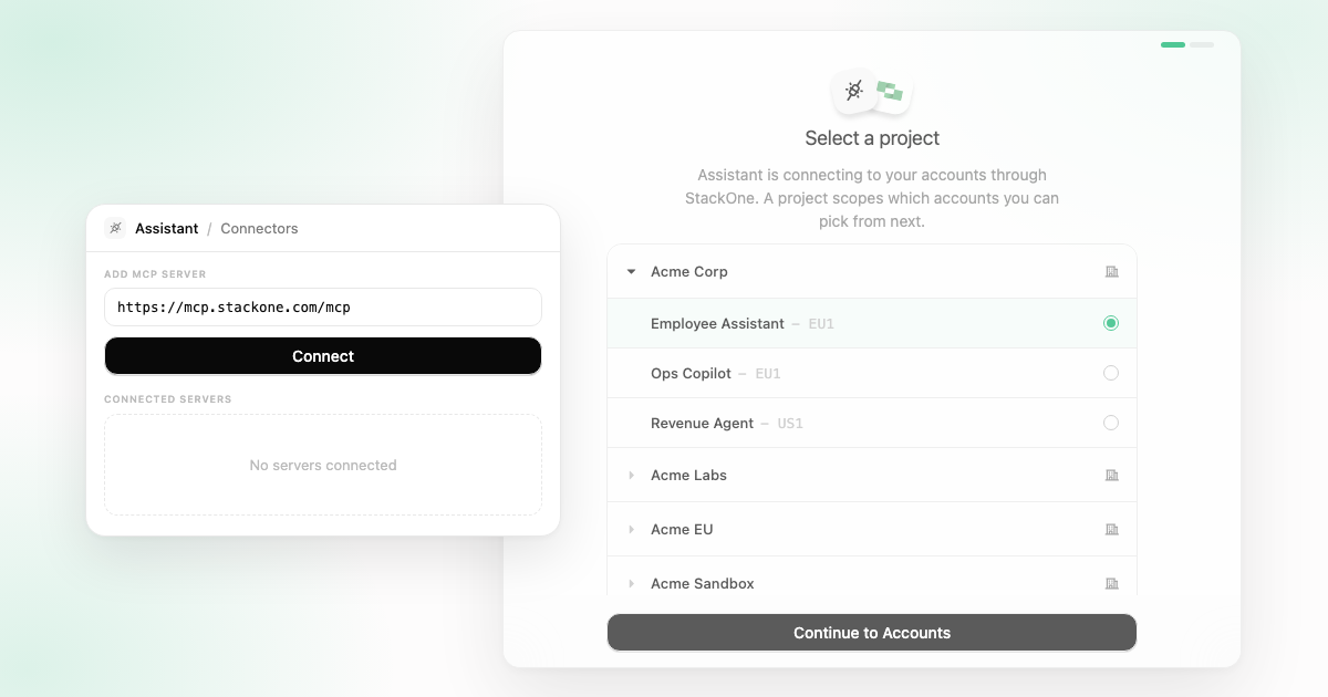 MCP OAuth: Per-User Account Selection