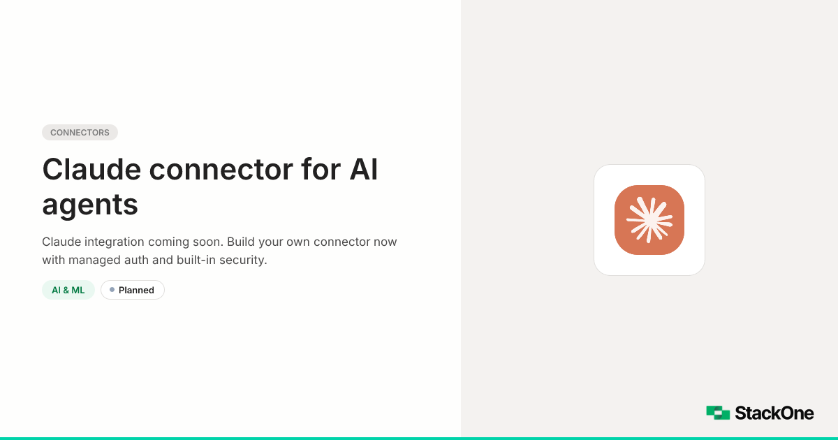 Claude Integration for AI Agents | StackOne
