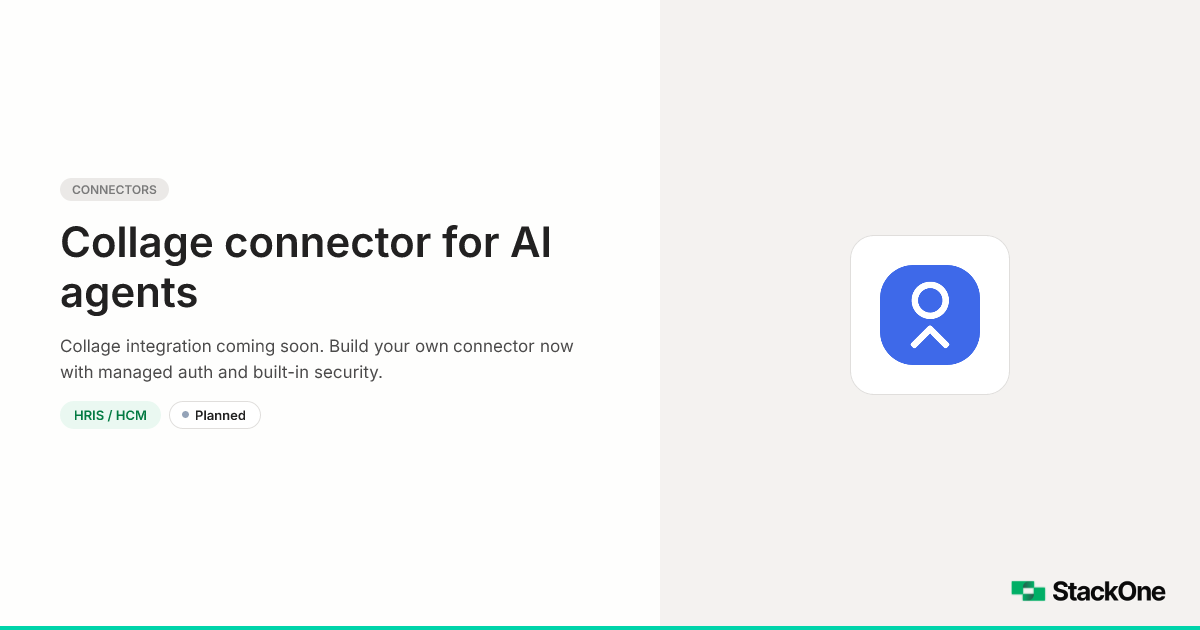 Collage Integration for AI Agents | StackOne