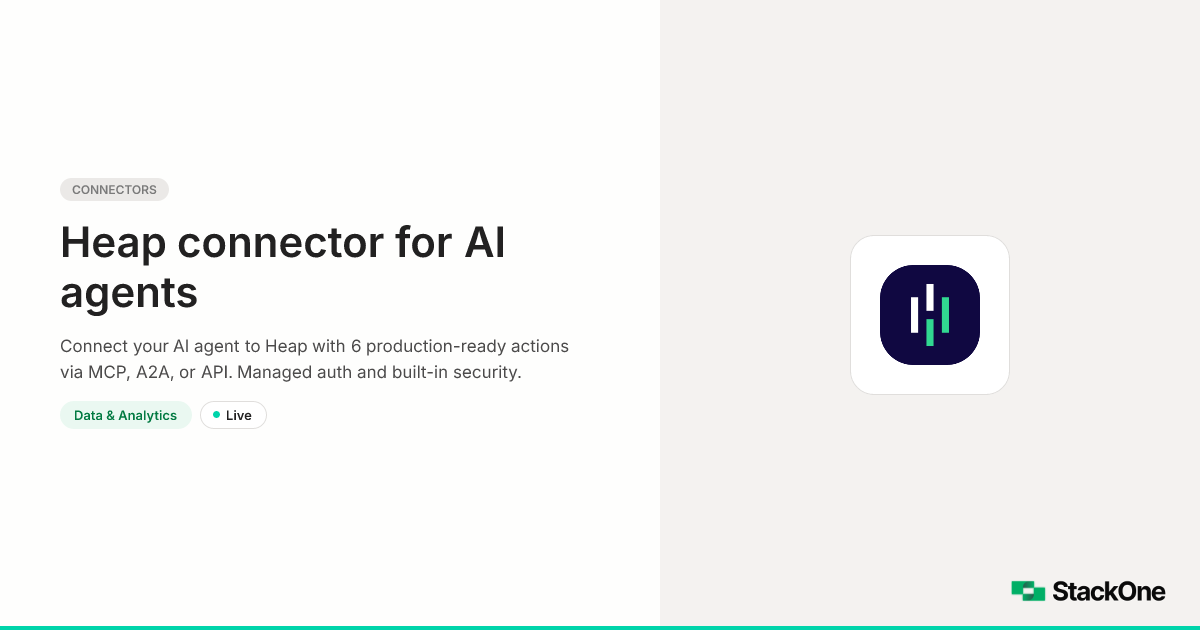 Heap Integration for AI Agents | StackOne