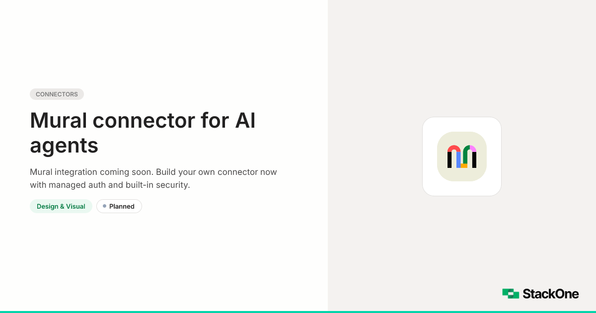 Mural Integration for AI Agents | StackOne